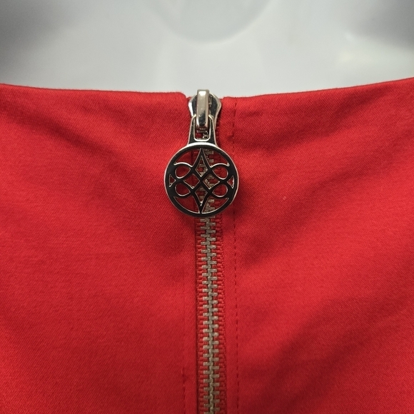 Antonio Melani Bianca Sheath Dress Valentine Pop of Sun Red 12 - Picture 5 of 10